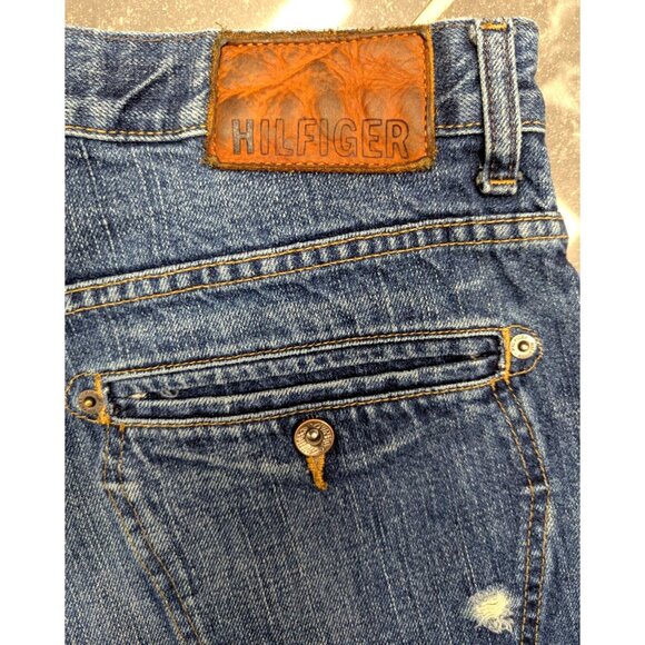 Tommy Hilfiger Men’s Bootcut Jeans 31x30 Blue Denim Premium Vintage Look - Picture 5 of 12